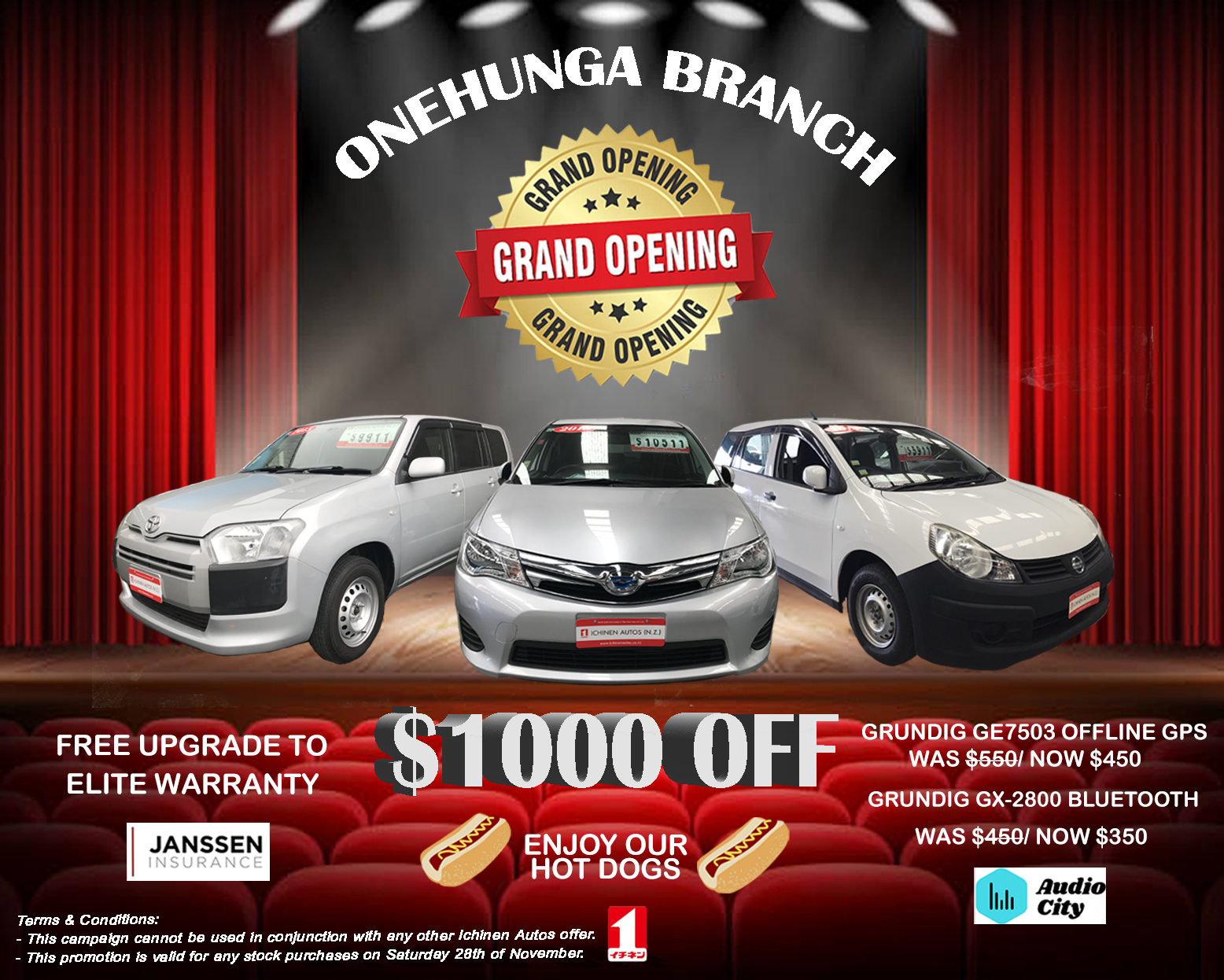 Onehunga branch GRAND OPENING!!! 